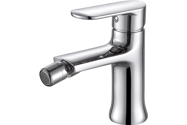 Single lever bidet mixer