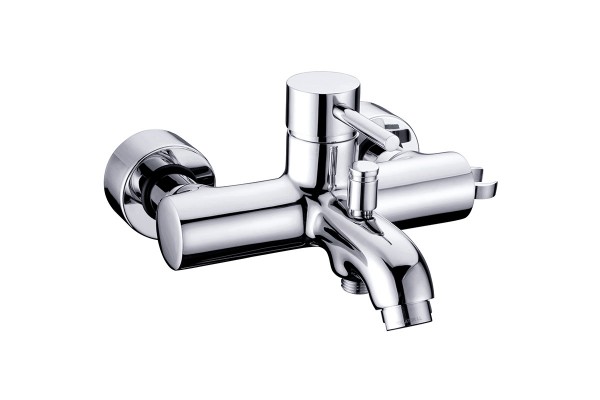 Single lever bath mixer