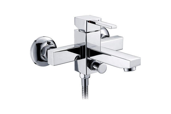 Single lever bath mixer